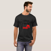 Single Taken Gamer Happy Valentine's Day Apparel f Tシャツ (正面フル)