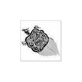Single Turtle / 一つ亀 ラバースタンプ (インプリント)