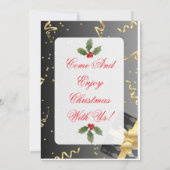 Singles and Friends Christmas Party Invite  招待状 (裏面)