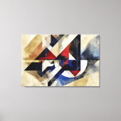 Singular Abstraction キャンバスプリント (正面)