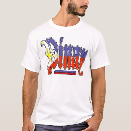 sinigangsterのpinays tシャツ (正面)