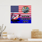 Sink Crime Inc.お茶パーティーポスター ポスター (キッチン)