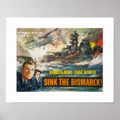 Sink the Bismarck Poster ポスター (正面)