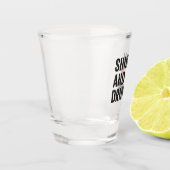 SinkinとDrinkinコーンホールおもしろいギフトおもしろいギフト ショットグラス (左)