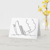 SinkingShipEngagementカード カード (黄色い花)