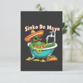 Sinko de Mayo「おもしろいCinco de Mayo Cactus」 サンキューカード (スタンド正面)