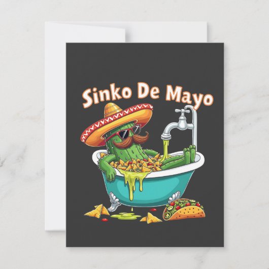 Sinko de Mayo「おもしろいCinco de Mayo Cactus」 シーズンカード (正面)