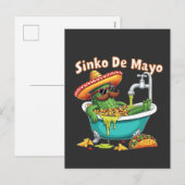 Sinko de Mayo「おもしろいCinco de Mayo Cactus」 シーズンポストカード (正面/裏面)