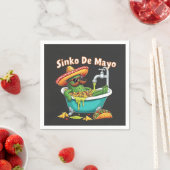 Sinko de Mayo「おもしろいCinco de Mayo Cactus」 スタンダードカクテルナプキン (インサイチュ)