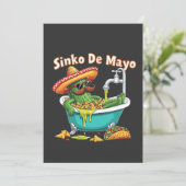 Sinko de Mayo「おもしろいCinco de Mayo Cactus」 案内状 (スタンド正面)