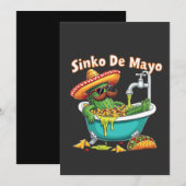 Sinko de Mayo「おもしろいCinco de Mayo Cactus」 案内状 (正面/裏面)