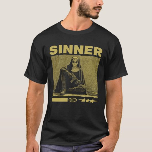 Sinner Streetwear Tシャツ (正面)