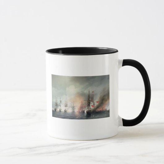Sinopのロシアトルコの海戦い マグカップ (右)
