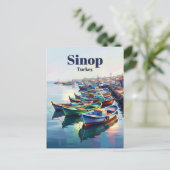 Sinop Turkey ポストカード (スタンド正面)