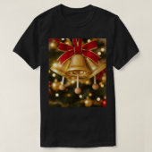 Sinos de Natal Dourados Tシャツ (デザイン正面)