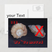 sinsinsing umgezogen postkarte 案内ポストカード (正面/裏面)