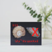 sinsinsing umgezogen postkarte 案内ポストカード (スタンド正面)