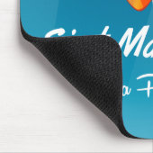 Sint Maarten休日の旅行のポスターアニメ。 マウスパッド (コーナー)