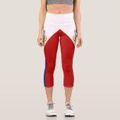 Sint Maarten Flag カプリレギンス (正面)