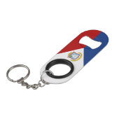 Sint Maarten Flag キーホルダー栓抜き (正面アングル)