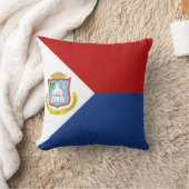 Sint Maarten Flag クッション (ブランケット)