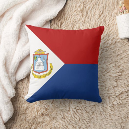 Sint Maarten Flag クッション (ブランケット)