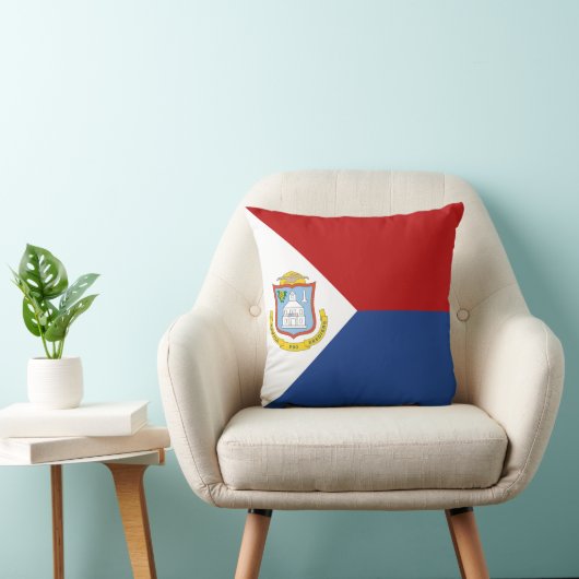 Sint Maarten Flag クッション (椅子)