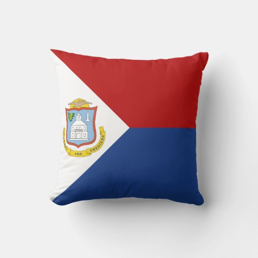 Sint Maarten Flag クッション (正面)