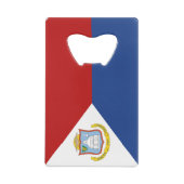 Sint Maarten Flag クレジットカード栓抜き (裏面)