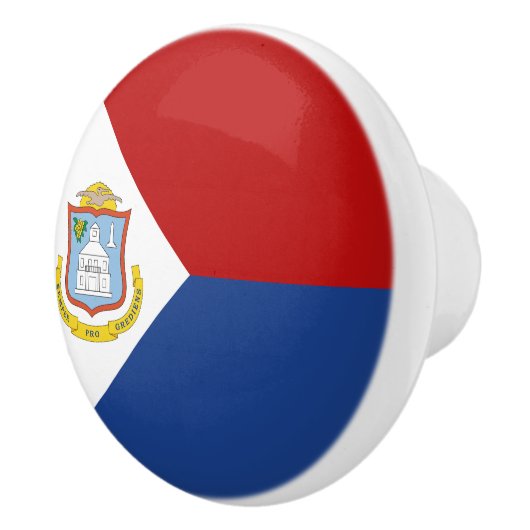 Sint Maarten Flag セラミックノブ (右)