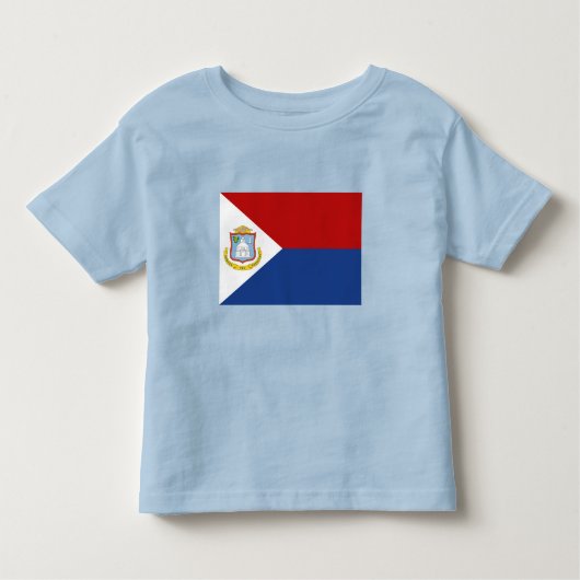 Sint Maarten Flag トドラーTシャツ (正面)