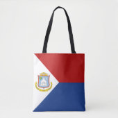 Sint Maarten Flag トートバッグ (正面)