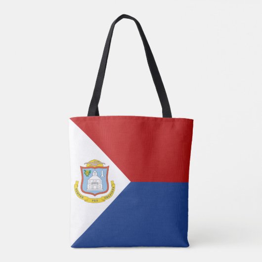 Sint Maarten Flag トートバッグ (裏面)