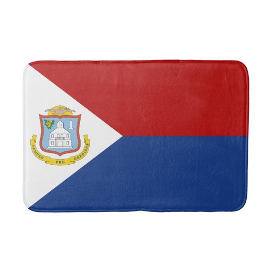 Sint Maarten Flag バスマット (正面)