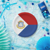 Sint Maarten Flag ペーパープレート (パーティー)
