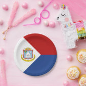 Sint Maarten Flag ペーパープレート (パーティー)