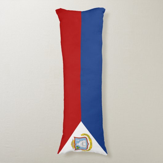 Sint Maarten Flag ボディピロー (正面縦)
