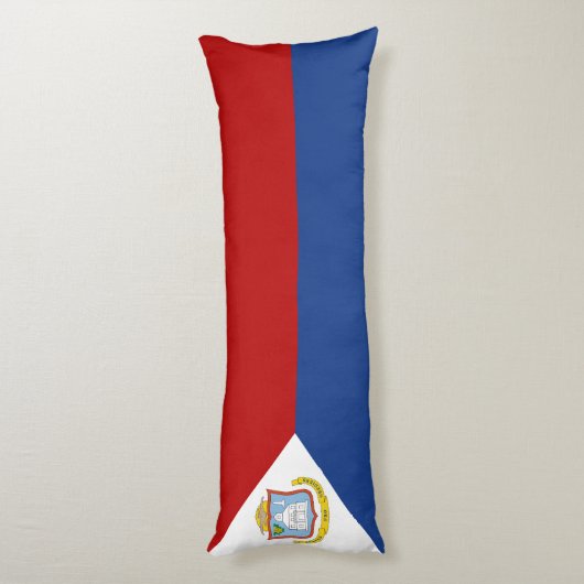 Sint Maarten Flag ボディピロー (裏面 (縦))
