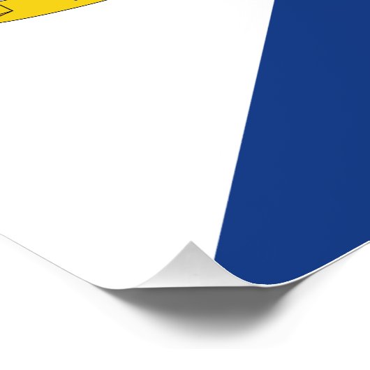 Sint Maarten Flag ポスター (コーナー)