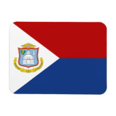 Sint Maarten Flag マグネット (横)