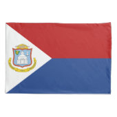 Sint Maarten Flag 枕カバー (裏面)