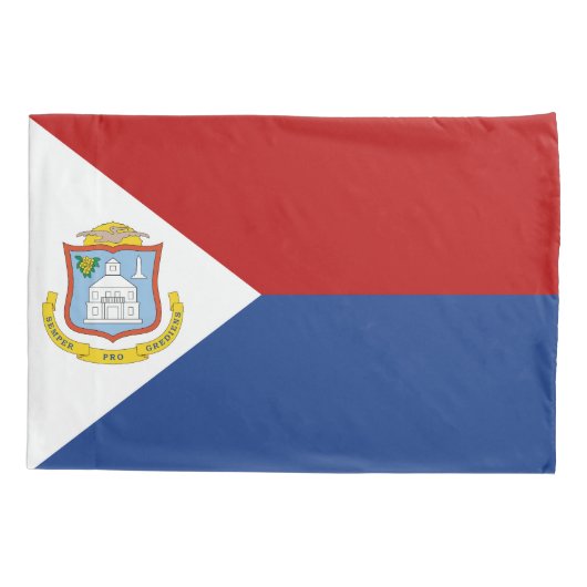 Sint Maarten Flag 枕カバー (裏面)