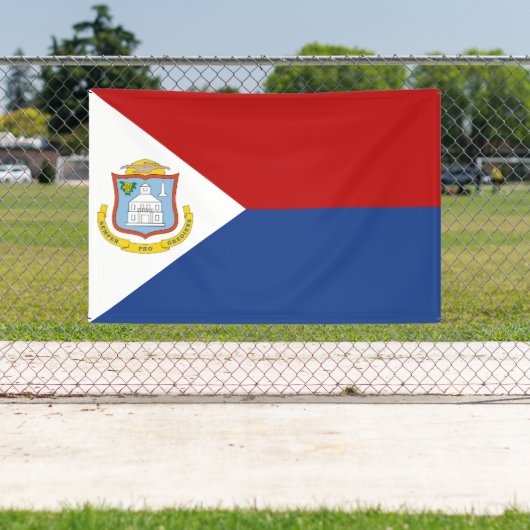 Sint Maarten Flag 横断幕 (インサイチュ)
