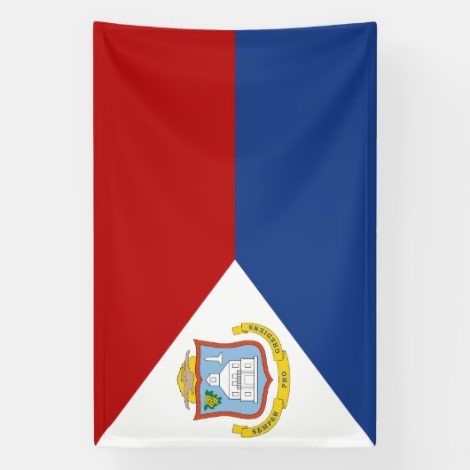 Sint Maarten Flag 横断幕 (縦)
