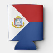 Sint Maarten Flag 缶クーラー (裏面)