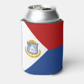 Sint Maarten Flag 缶クーラー (缶裏面)