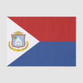 Sint Maarten Flag 薄葉紙 (正面)