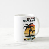 Sint Maarten Plage Resort Tropicale コーヒーマグカップ (正面右)