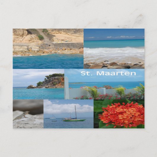 Sint Maarten - St. Martinポストカード ポストカード (正面)