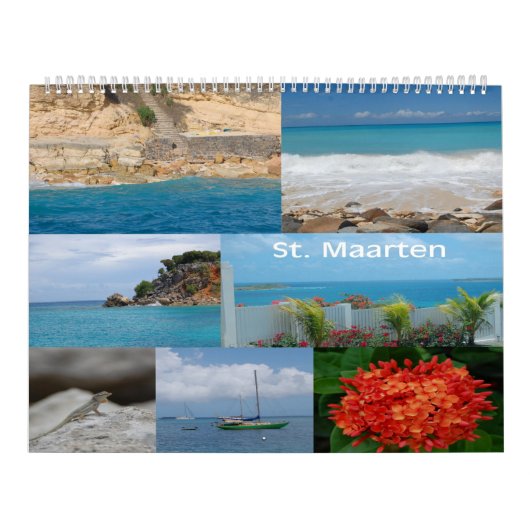 Sint Maarten - St. Martin 12ヶ月カレンダー カレンダー (カバー)